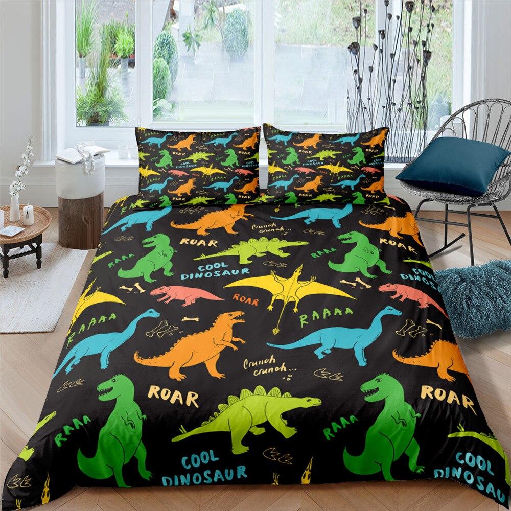 dino bedding set